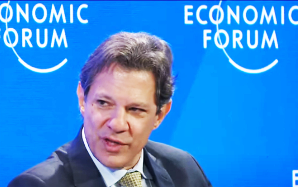 'A integração regional é um imperativo para o nosso desenvolvimento econômico', diz Haddad em Davos